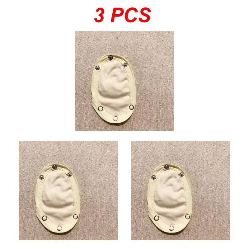 1~6PCS Lovely Cotton Baby Boy Kids Jumpsuit Diaper Lengthen Extender Extension Solid Soft Jumpsuit Bodysuit Extender