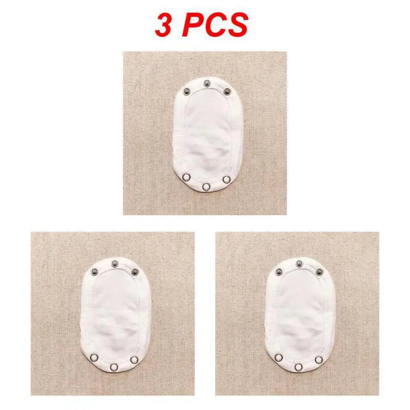 1~6PCS Lovely Cotton Baby Boy Kids Jumpsuit Diaper Lengthen Extender Extension Solid Soft Jumpsuit Bodysuit Extender