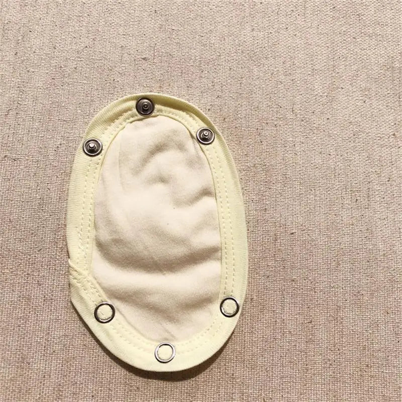 1~6PCS Lovely Cotton Baby Boy Kids Jumpsuit Diaper Lengthen Extender Extension Solid Soft Jumpsuit Bodysuit Extender