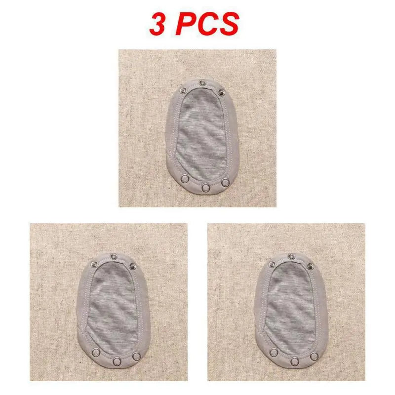 1~6PCS Lovely Cotton Baby Boy Kids Jumpsuit Diaper Lengthen Extender Extension Solid Soft Jumpsuit Bodysuit Extender