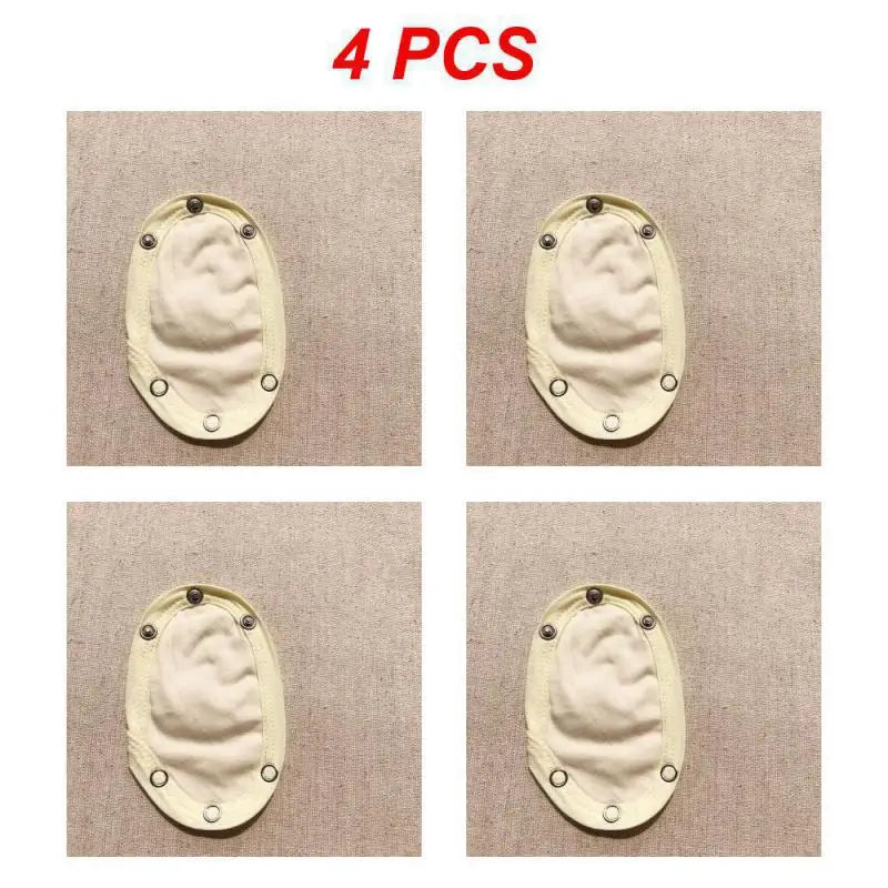 1~6PCS Lovely Cotton Baby Boy Kids Jumpsuit Diaper Lengthen Extender Extension Solid Soft Jumpsuit Bodysuit Extender