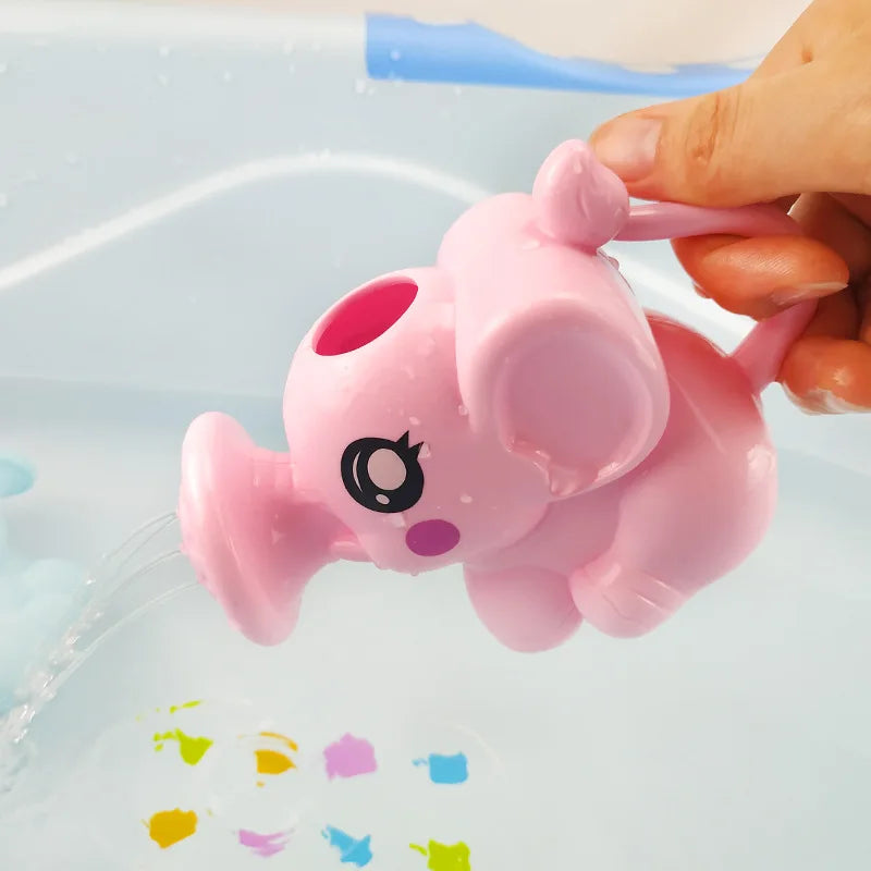 Baby Bath Toy, Bathing Cute Elephant Shower Swimming Water Spraying Clouds Shower Bath Toy For Kids Water Playing Toy