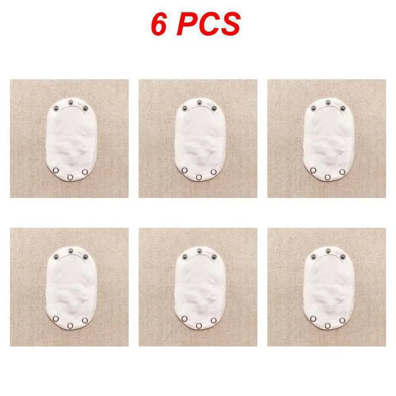 1~6PCS Lovely Cotton Baby Boy Kids Jumpsuit Diaper Lengthen Extender Extension Solid Soft Jumpsuit Bodysuit Extender