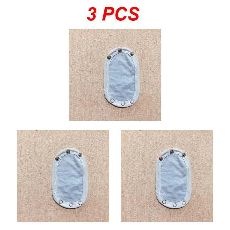 1~6PCS Lovely Cotton Baby Boy Kids Jumpsuit Diaper Lengthen Extender Extension Solid Soft Jumpsuit Bodysuit Extender