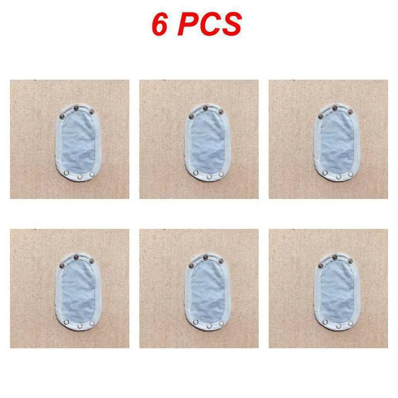 1~6PCS Lovely Cotton Baby Boy Kids Jumpsuit Diaper Lengthen Extender Extension Solid Soft Jumpsuit Bodysuit Extender