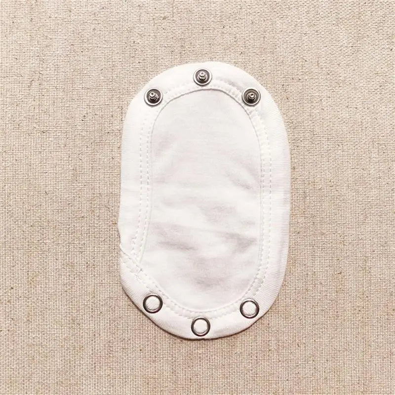 1~6PCS Lovely Cotton Baby Boy Kids Jumpsuit Diaper Lengthen Extender Extension Solid Soft Jumpsuit Bodysuit Extender
