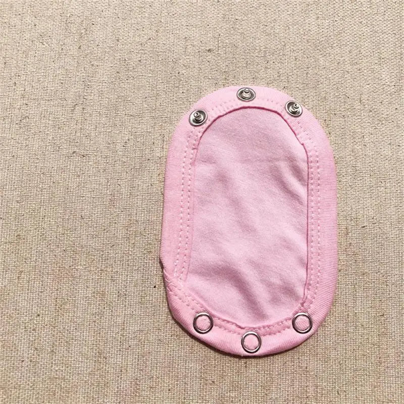 1~6PCS Lovely Cotton Baby Boy Kids Jumpsuit Diaper Lengthen Extender Extension Solid Soft Jumpsuit Bodysuit Extender